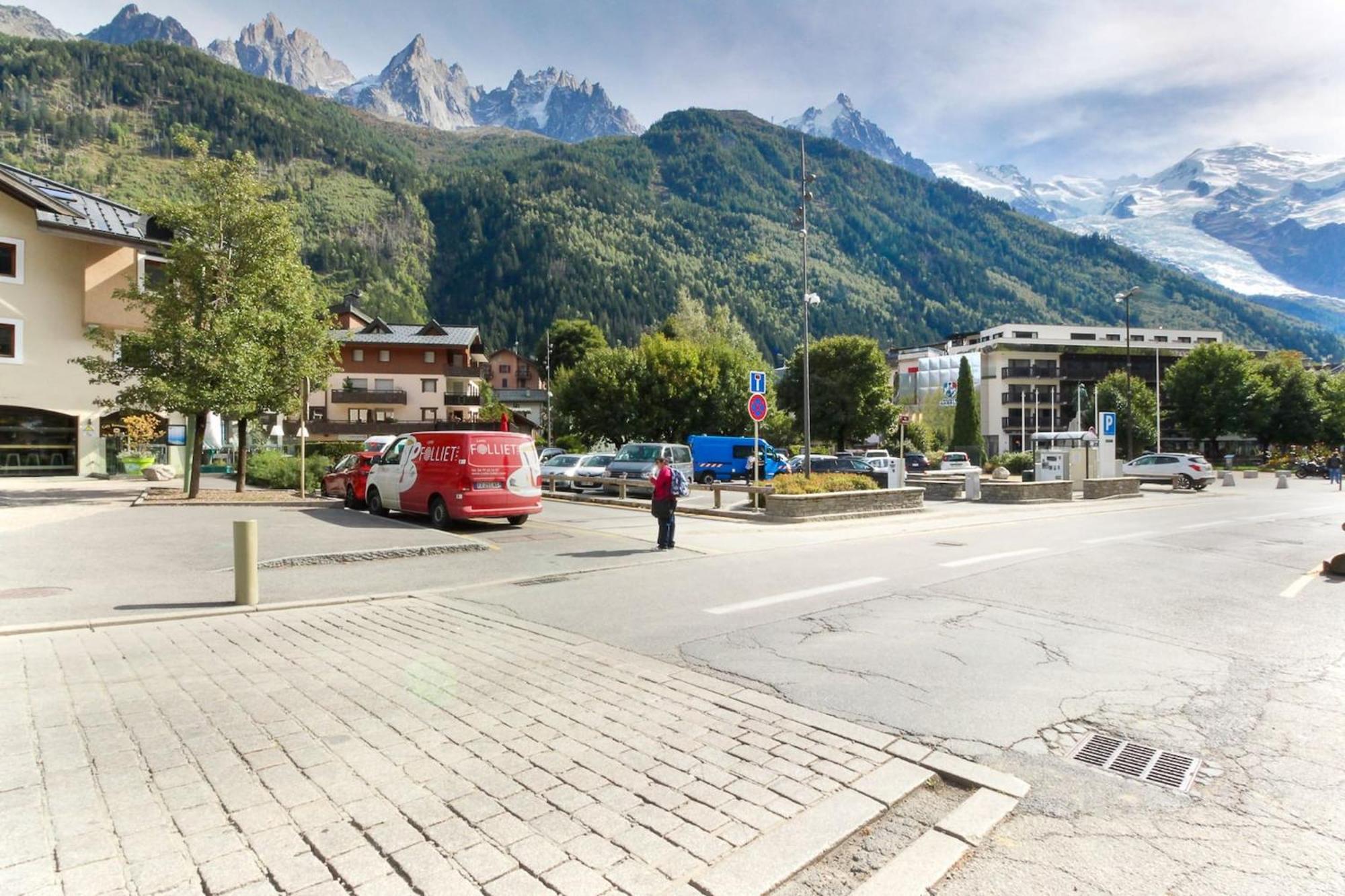 Albertine - Centre De Chamonix - Garage - Mountain Views! 外观 照片